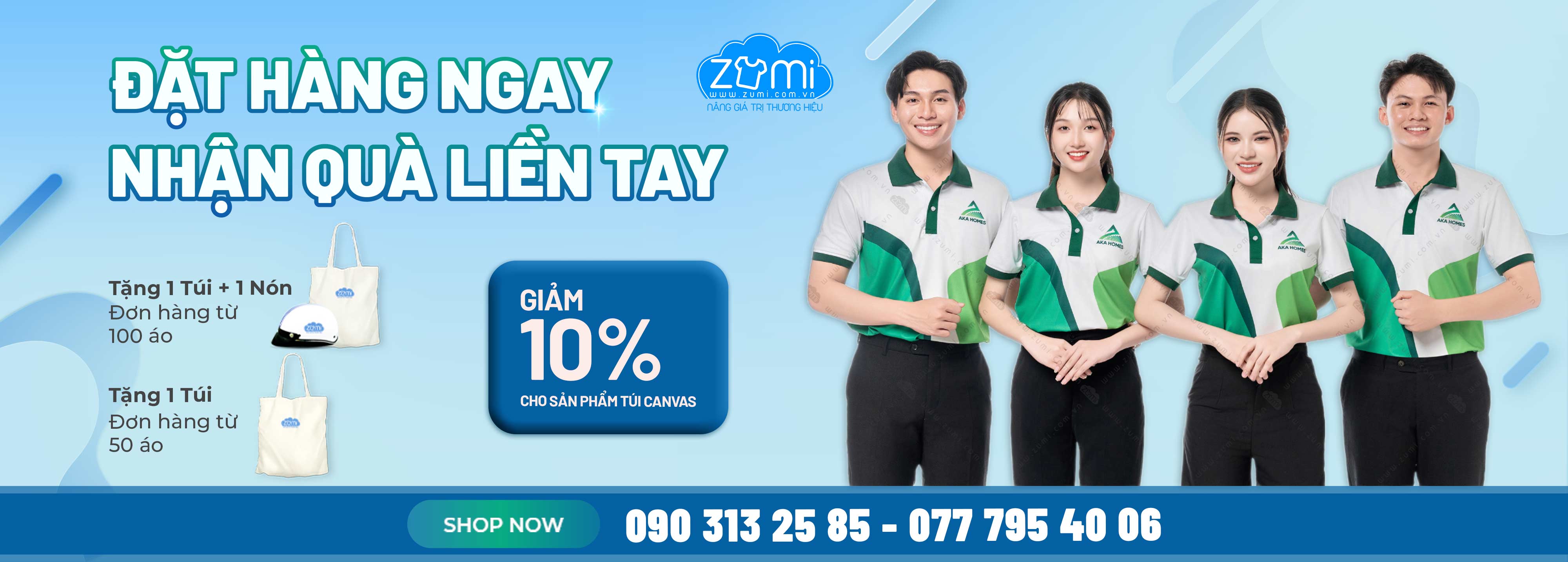 Áo thun đồng phục Zumi