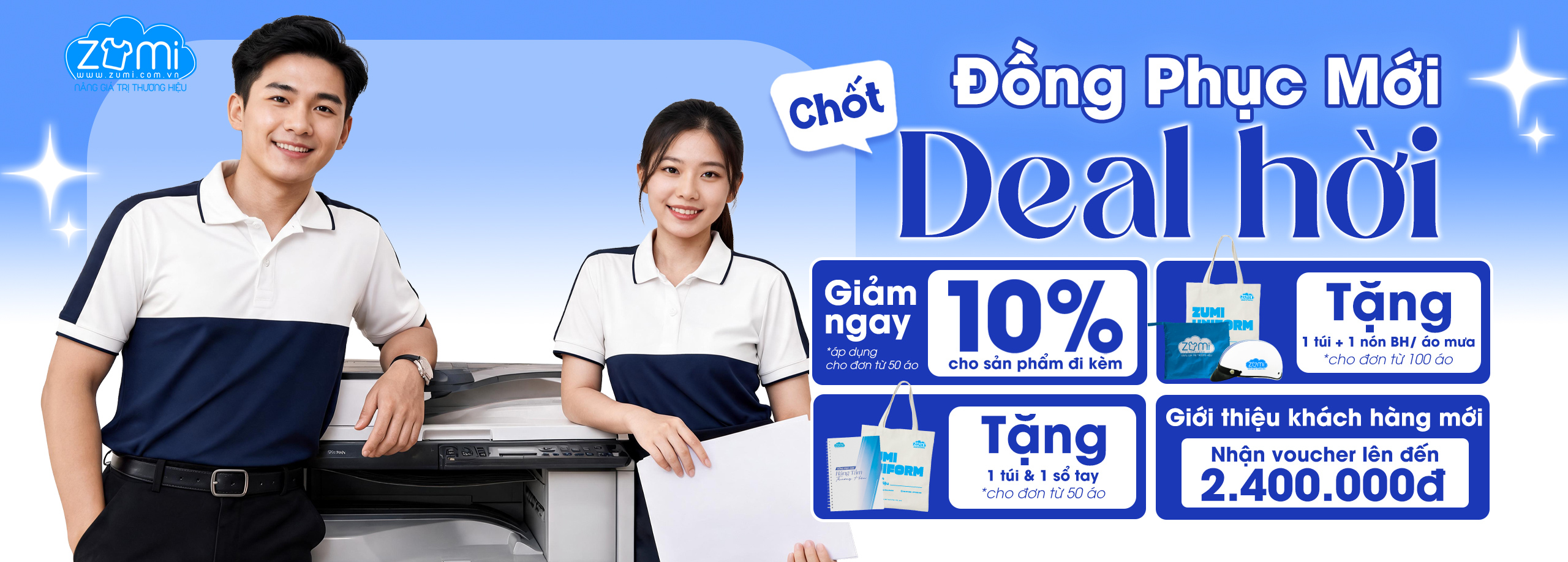 Áo thun đồng phục Zumi