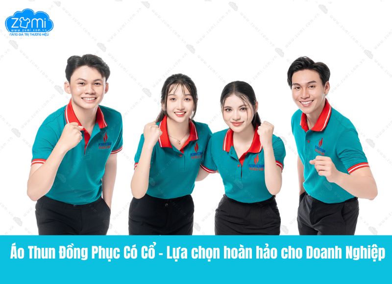 Áo Thun Đồng Phục Có Cổ - Lựa chọn hoàn hảo cho Doanh Nghiệp 