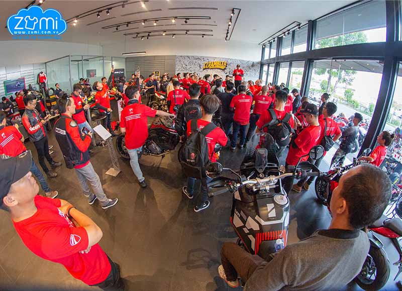 ĐỒNG PHỤC ZUMI Đồng Hành Cùng RIDE AS ONE 2023 - Ngày Hội Ducati Trên Toàn Thế Giới