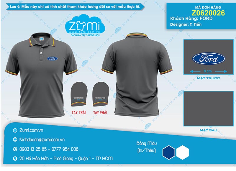 Những mẫu áo đồng phục đẹp tại Zumi Uniform năm 2020