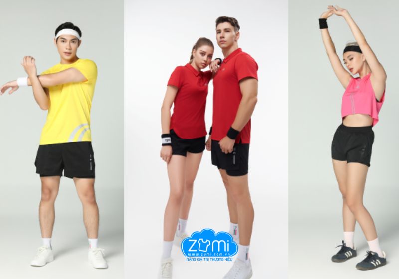 Tips phối áo đồng phục thể thao thoải mái và cá tính