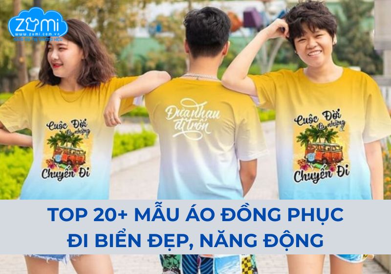 Top 20+ Mẫu Áo Đồng Phục Đi Biển Đẹp, Năng Động