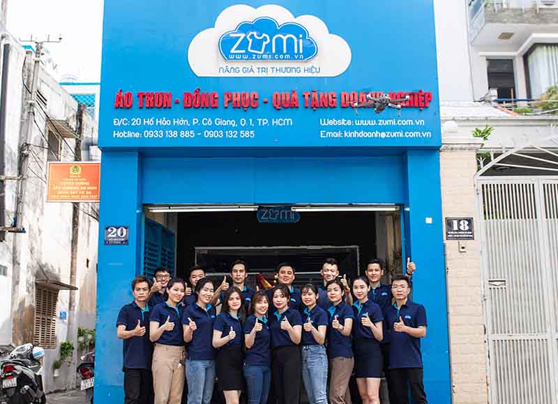 Zumi Uniform - Công ty may áo thun đồng phục nổi tiếng tại thành phố Hồ Chí Minh