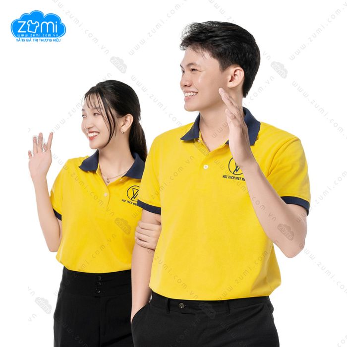 Áo Thun Đồng phục Cổ Trụ - VOZ TECH