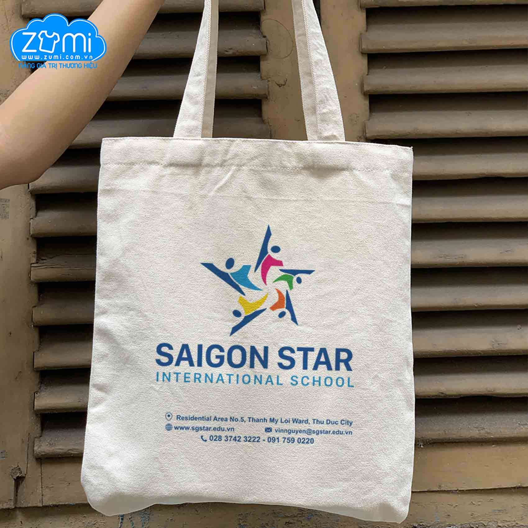 Túi vải Canvas Saigon Star